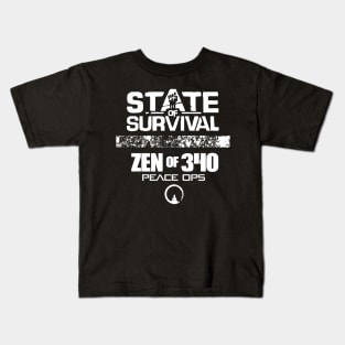Zen of 340 (Peace Ops) Kids T-Shirt